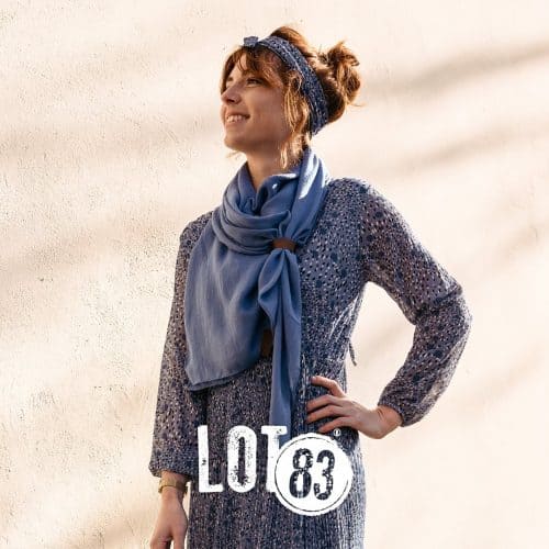 Lot83 Sjaal Puk Jeans