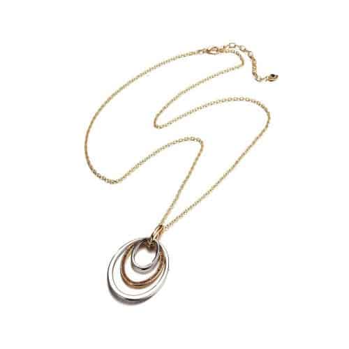 Ketting Lang goud stras
