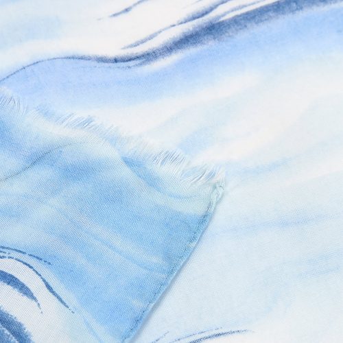 Soyaconcept Print Sjaal Blauw - Afbeelding 2