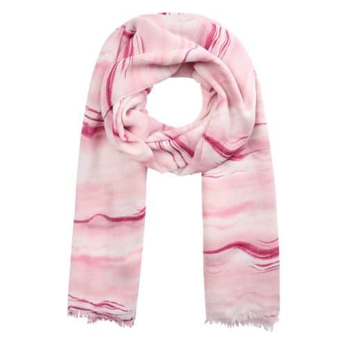 Soyaconcept Print Sjaal Roze