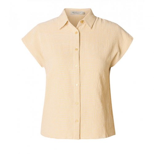 Ivy Beau Blouse Ruitje Kraag
