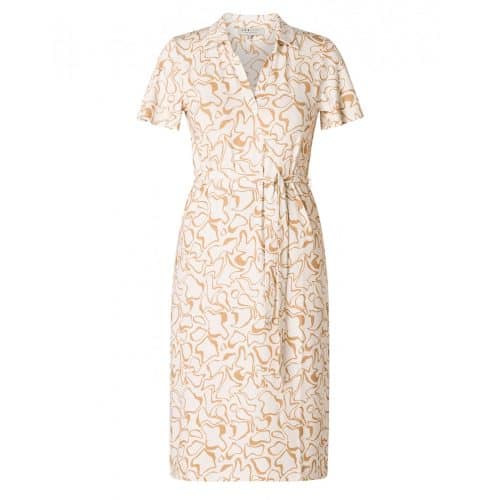 Ivy Beau Jurk Met Print Zand