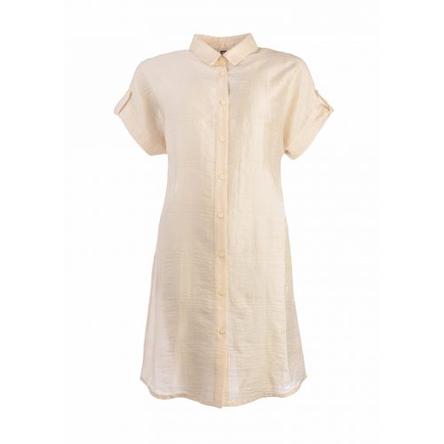 NED Blouse Jurk Linnen Knopen