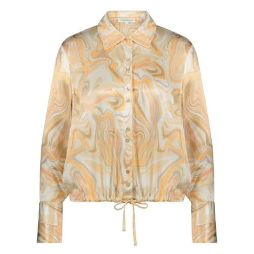 Tramontana Blouse Satin Print
