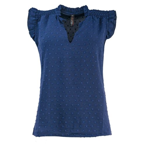 NED Top Roezel Blauw