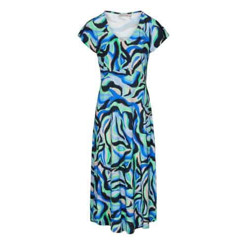 Dreamstar Jurk Print Kobalt