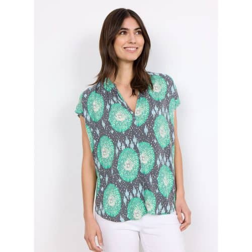 Soyaconcept Blouse Print Groen - Afbeelding 3