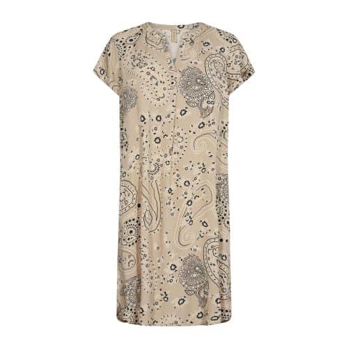 Soyaconcept Jurk Print Camel