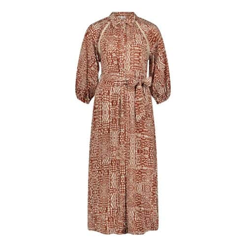 Tramontana Jurk Ikat Print