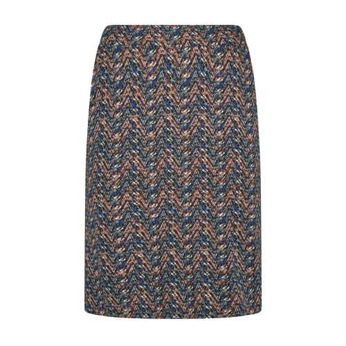 Tramontana Rok Print  Chevron