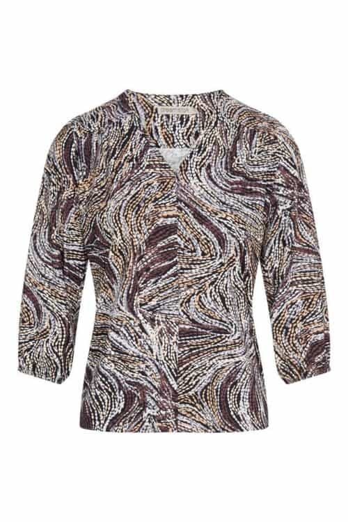 Dreamstar blouson stip mokka