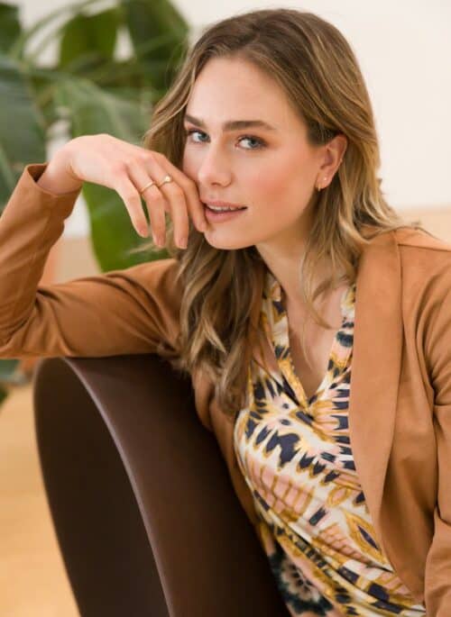 Ivybeau shirt peach multi - Afbeelding 2