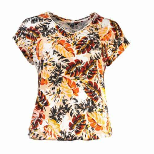 NED Blouson Bladeren print
