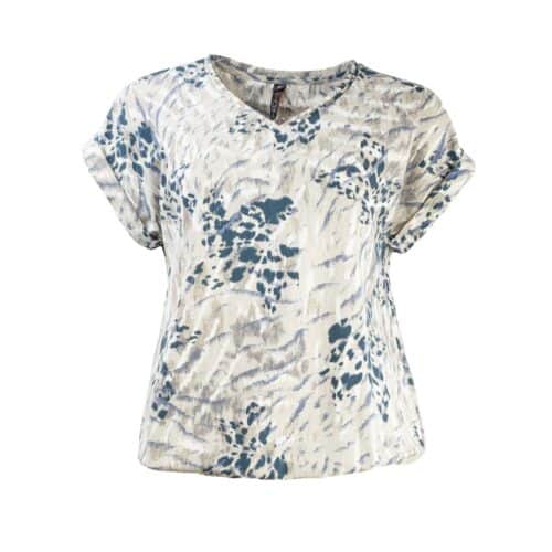 NED blouson print grey