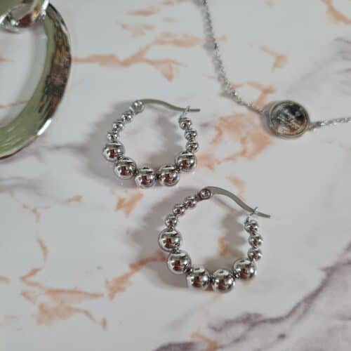 Oorbellen Zilver Creool