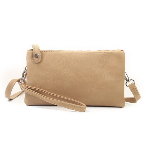 Schoudertas Crossbody Camel
