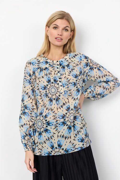 Soyaconcept blouse print blauw