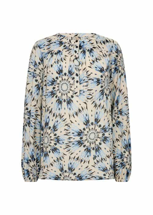 Soyaconcept blouse print blauw - Afbeelding 2