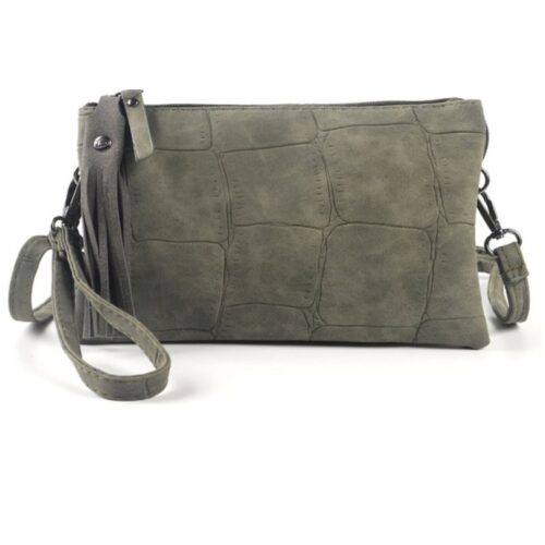 Tas Groen Clutch Reli+½f