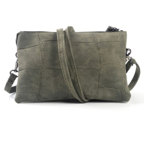 Tas Groen Clutch Reli+½f - Afbeelding 3