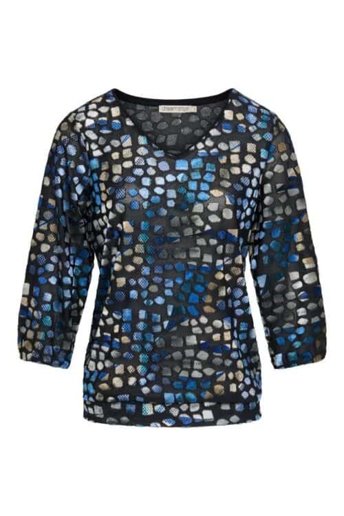 Dreamstar blouson blauw flock