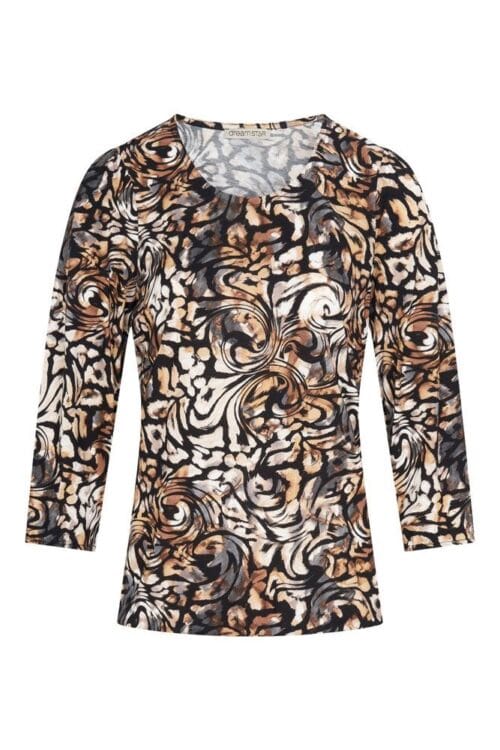 Dreamstar blouson bruin print