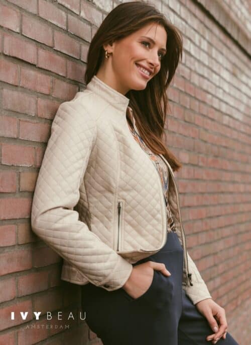 Ivybeau jack doorgestikt ecru - Afbeelding 2