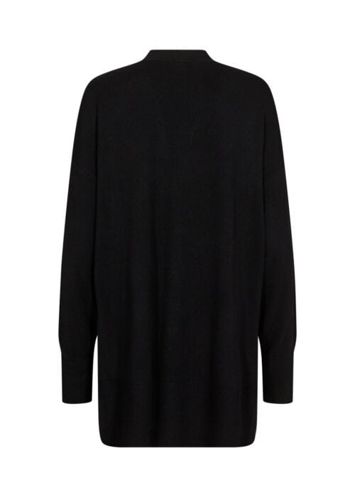 Soyaconcept vest zwart lang - Afbeelding 2