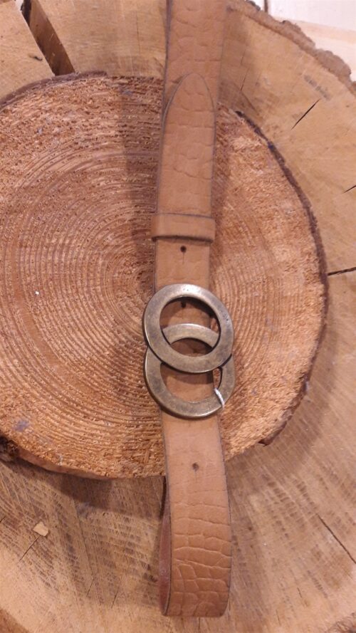 Trezz Riem 3cm Johanna Camel