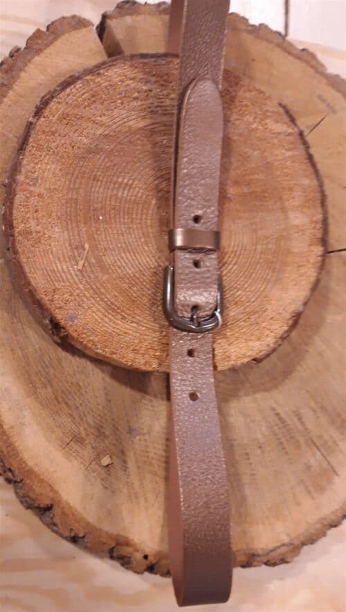 Trezz Riem 3cm Maan Brons