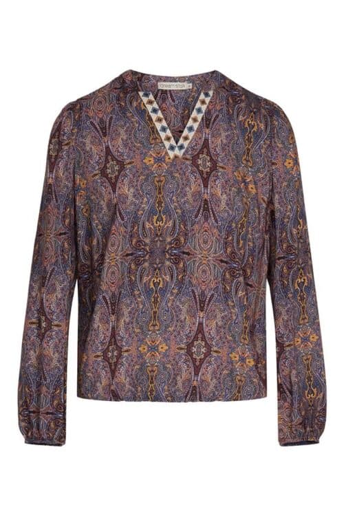 Dreamstar blouson blue paisley
