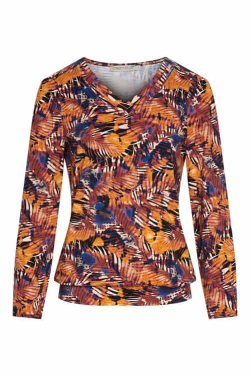 Dreamstar blouson indigo print