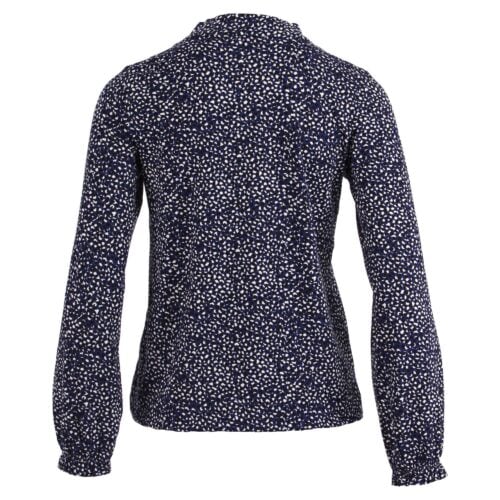 Enjoy blouson stipprint kobalt - Afbeelding 2