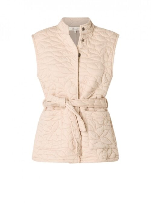 Ivybeau gilet warm white