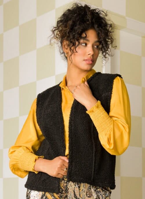 Ivybeau gilet zwart - Afbeelding 2