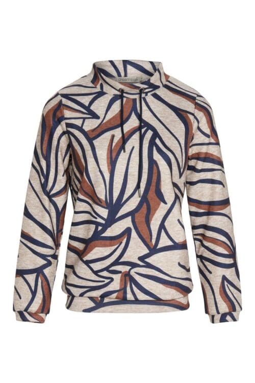 Dreamstar trui indigo print
