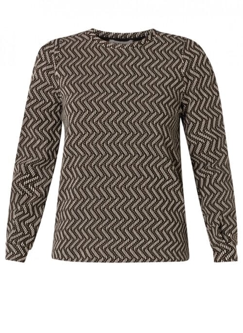 Ivybeau shirt zwart wit