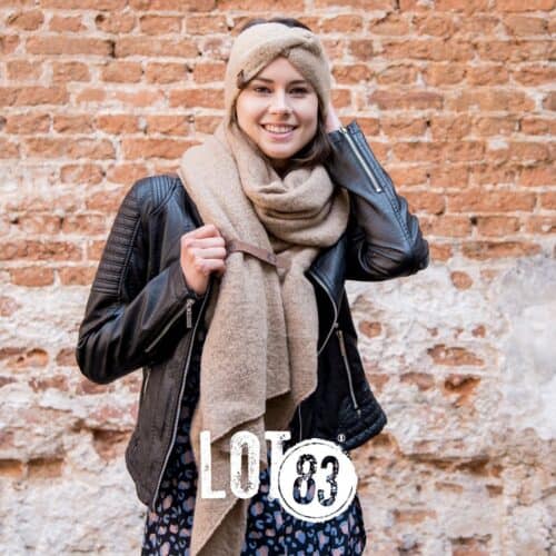Lot83 haarband camel