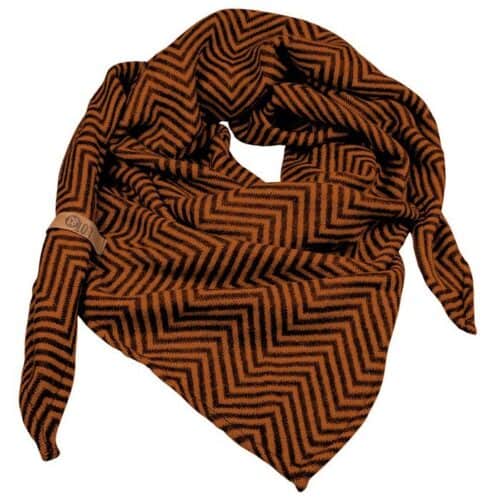 Lot83 sjaal zwart amandel - Afbeelding 2