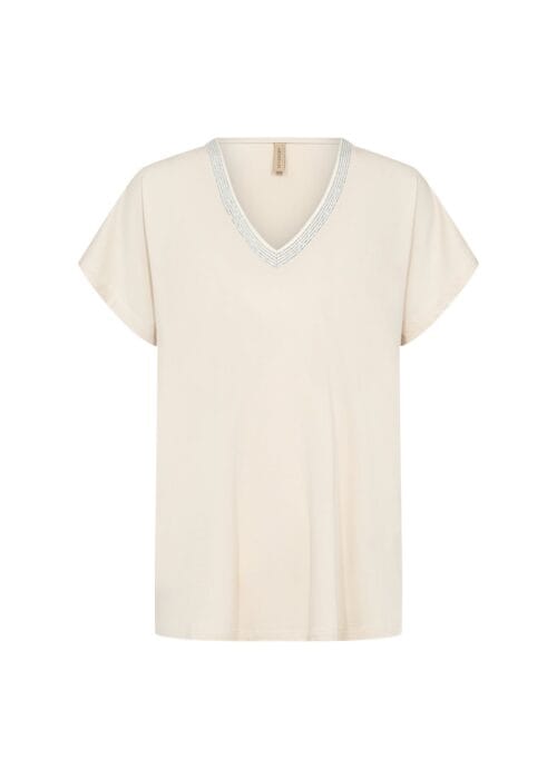 Soyaconcept shirt V-hals creme