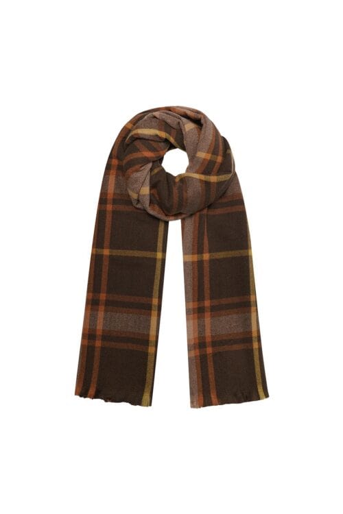 Yehwang sjaal camel herfst