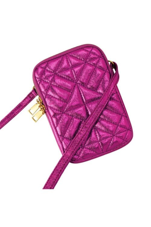 Yehwang telefoontasje fuchsia