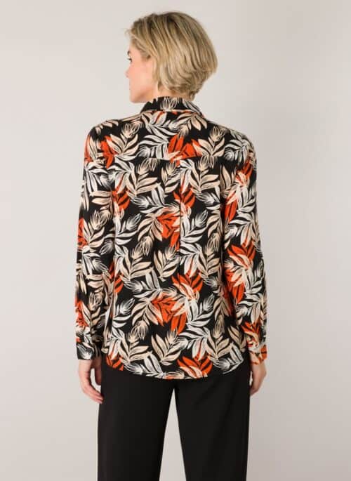 ES&SY blouse zwart met print - Afbeelding 3