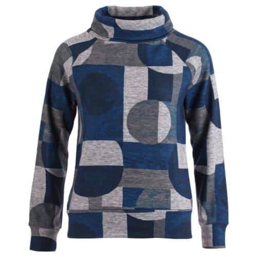 Enjoy sweater raglan col mix