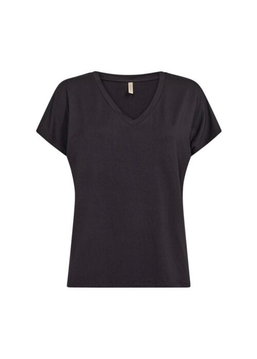 Soyaconcept shirt v-hals zwart