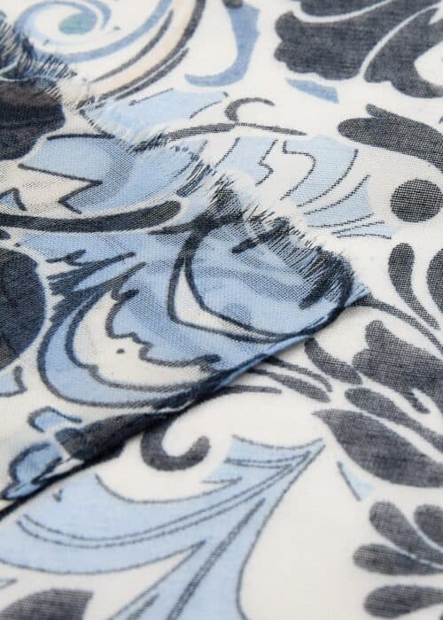 Soyaconcept sjaal blauw multi - Afbeelding 2