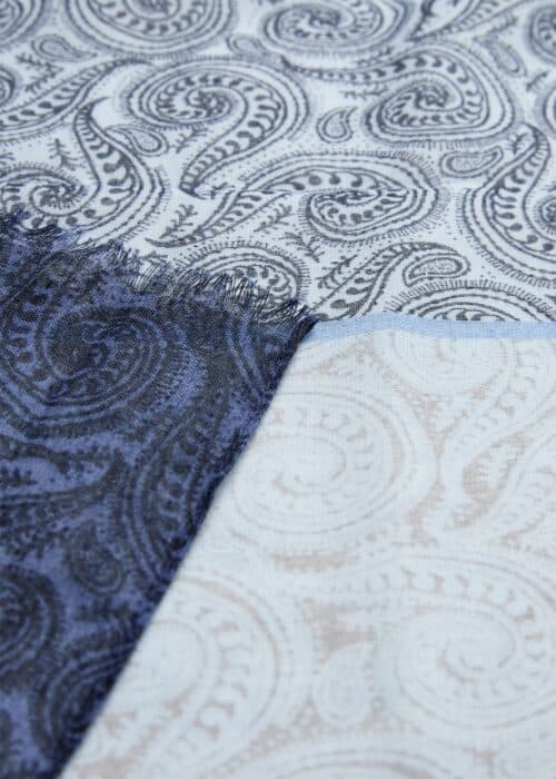 Soyaconcept sjaal blauw multi - Afbeelding 2
