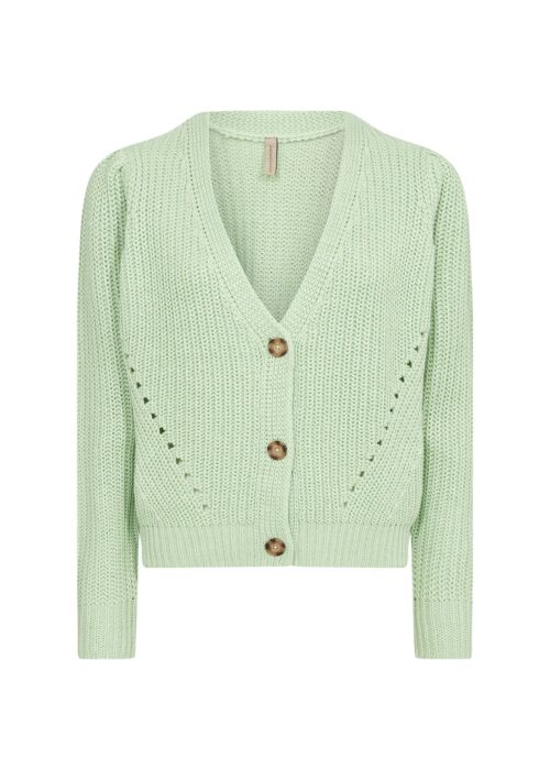 Soyaconcept vest kort groen