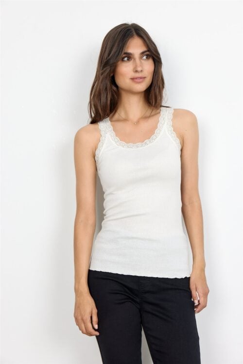 Soyaconcept hemd creme kant - Afbeelding 2