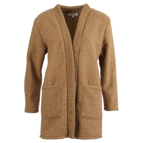 Enjoy vest zand boucle